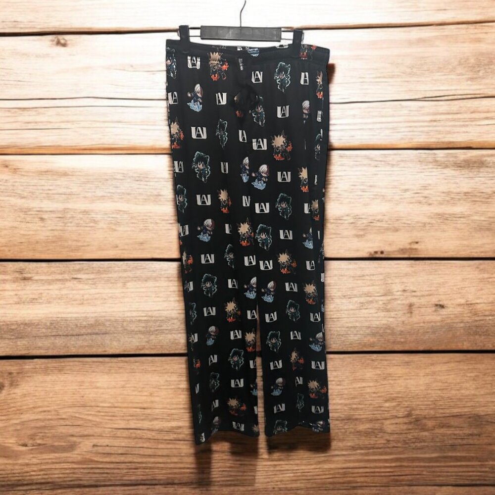 My Hero Academia Anime Series Hot Topic Lounge Pants Mens‎ Size Medium